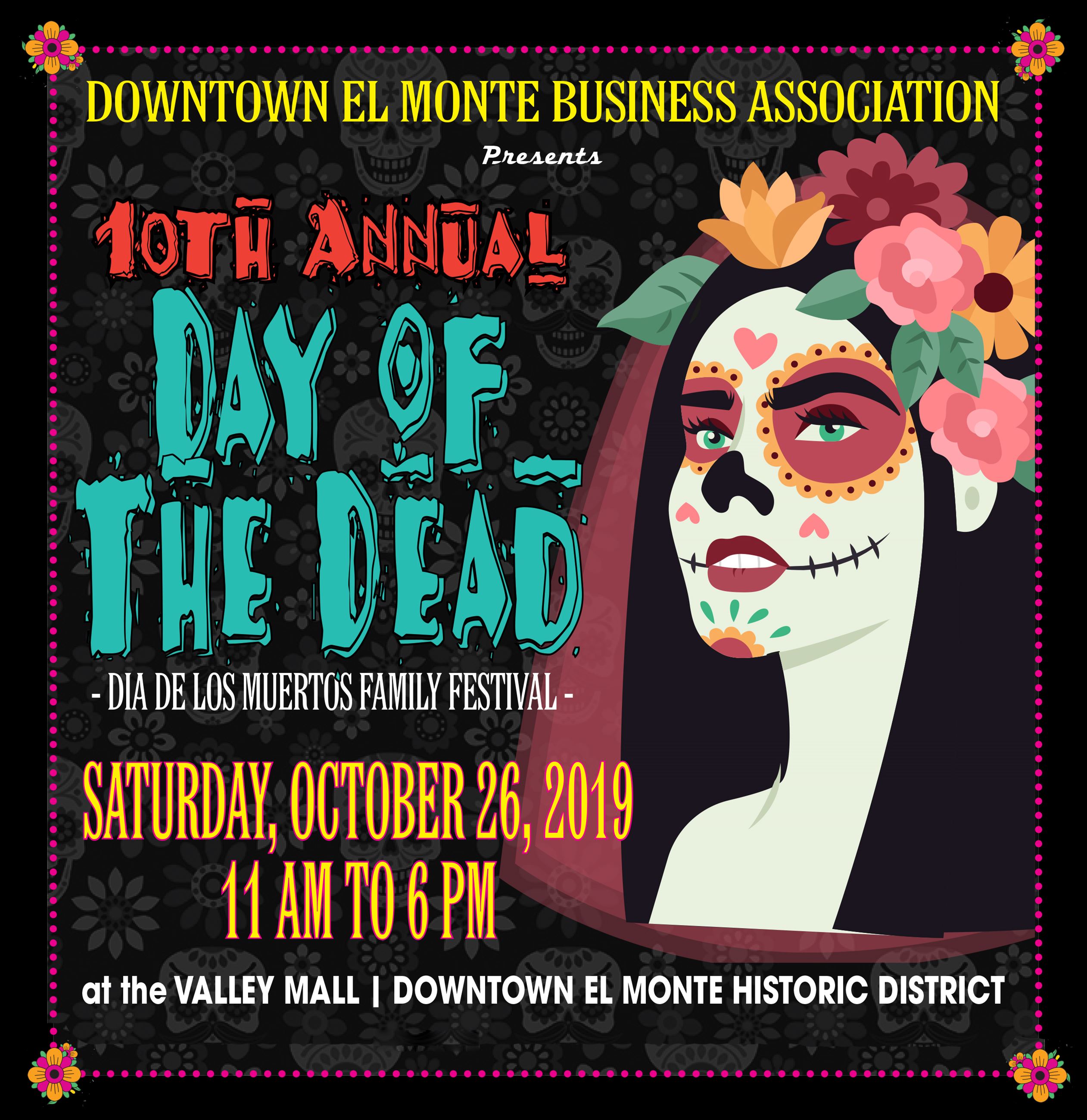 DEMBA Day of the Dead Flyer 2019