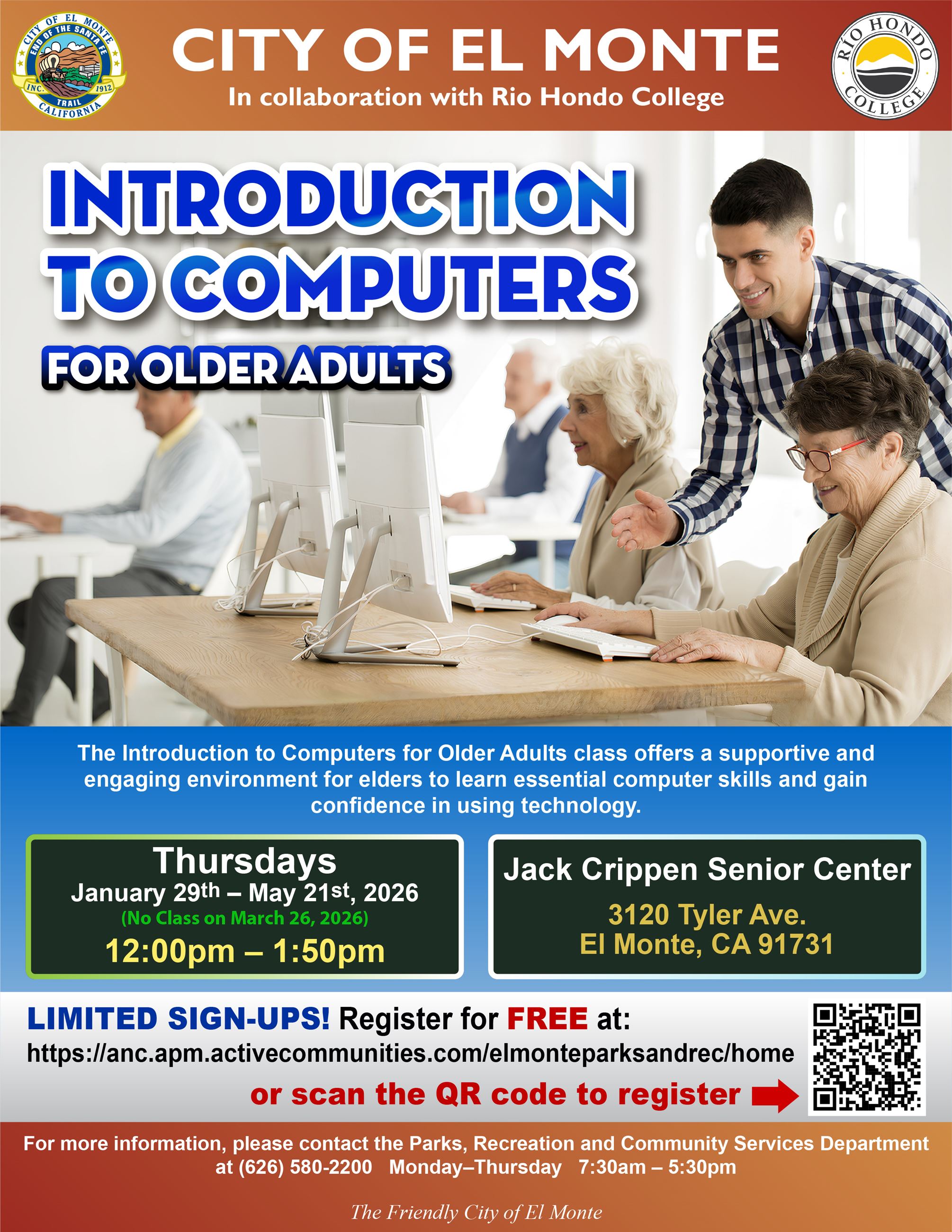 flyer - Introduction to Computers for Older Adults - (2026)