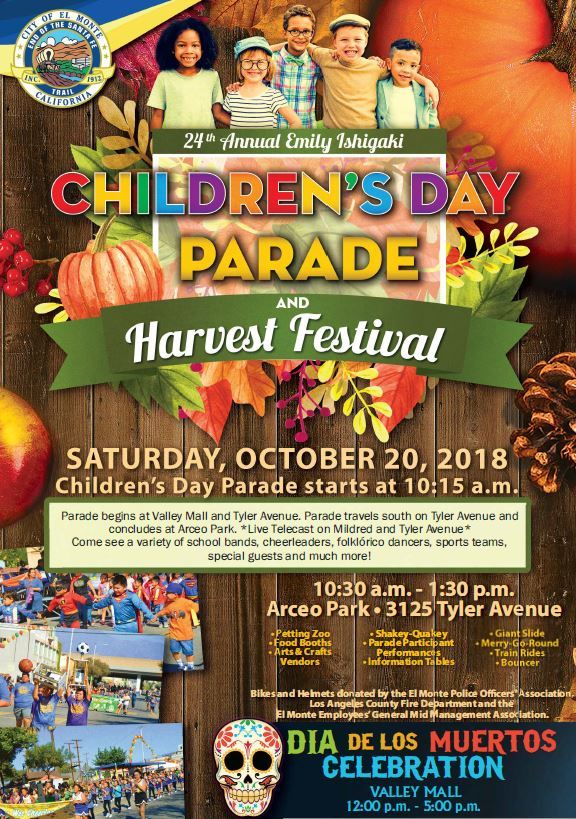 2018-Childrens Day Parade - Harvest Festival
